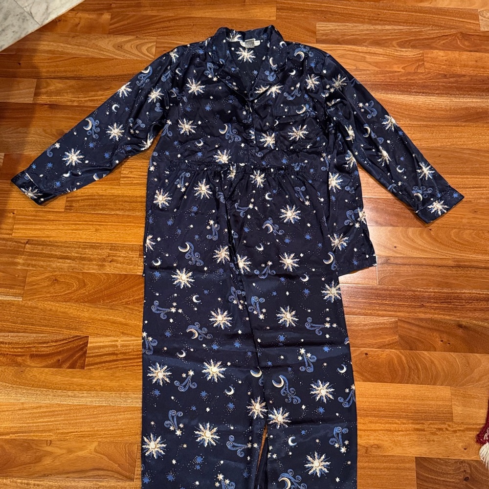Morgan Taylor Navy Starry Pajama Set